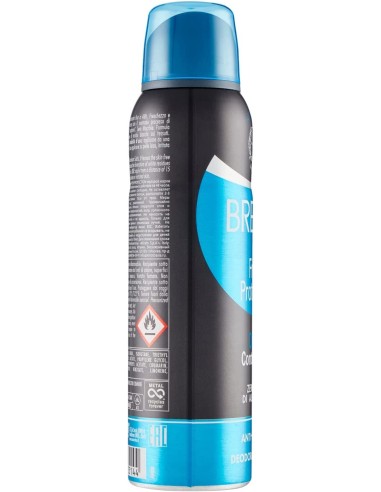 breeze deodorante spray - 150ml - men fresh protection - 48h - zero macchie: tuttocasashop.it: igiene e cura della persona