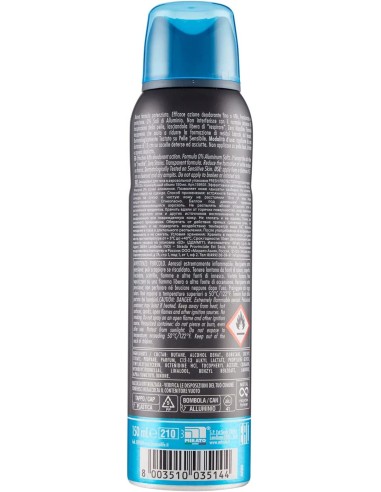 breeze deodorante spray - 150ml - men fresh protection - 48h - zero macchie: tuttocasashop.it: igiene e cura della persona