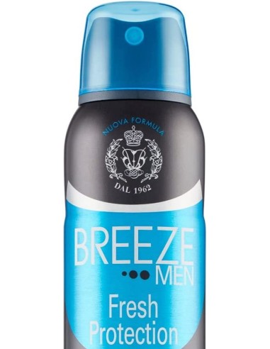 breeze deodorante spray - 150ml - men fresh protection - 48h - zero macchie: tuttocasashop.it: igiene e cura della persona