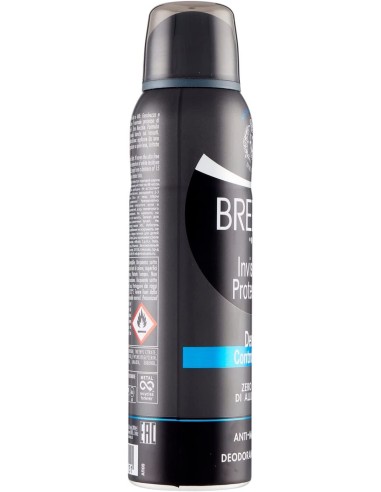 breeze deodorante spray - 150ml - men invisible protection - anti macchie: tuttocasashop.it: igiene e cura della persona