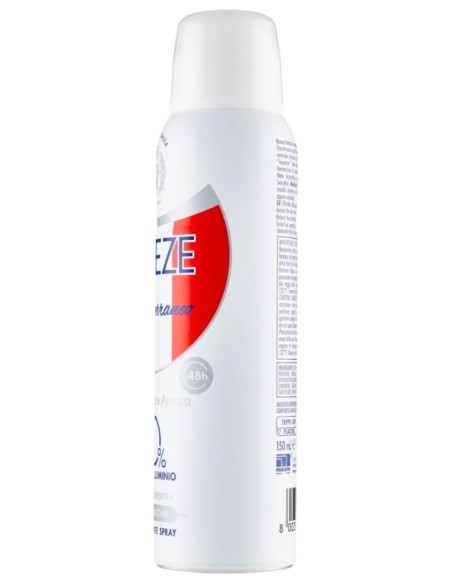 breeze deodorante spray - 150ml - mediterraneo - 0% sali di alluminio: tuttocasashop.it: igiene e cura della persona