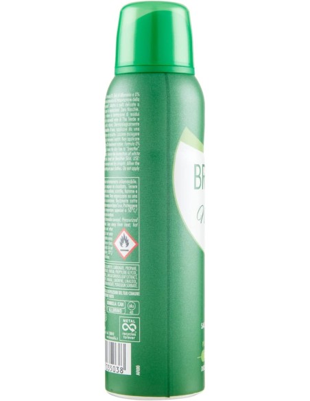 breeze deodorante spray - 150ml - natural essence - the verde - zero macchie: tuttocasashop.it: igiene e cura della persona