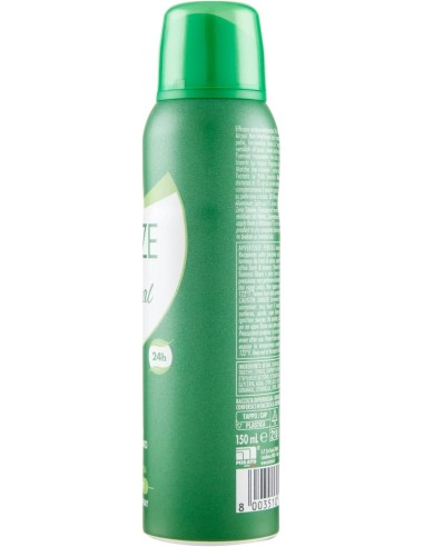 breeze deodorante spray - 150ml - natural essence - the verde - zero macchie: tuttocasashop.it: igiene e cura della persona