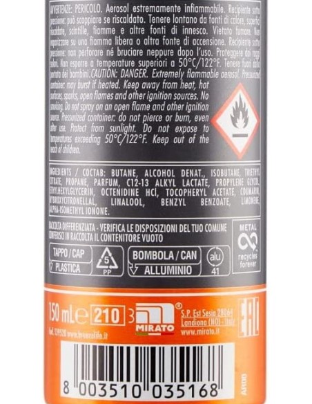 breeze deodorante spray - 150ml - men power protection - 48h - anti-macchie: tuttocasashop.it: igiene e cura della persona