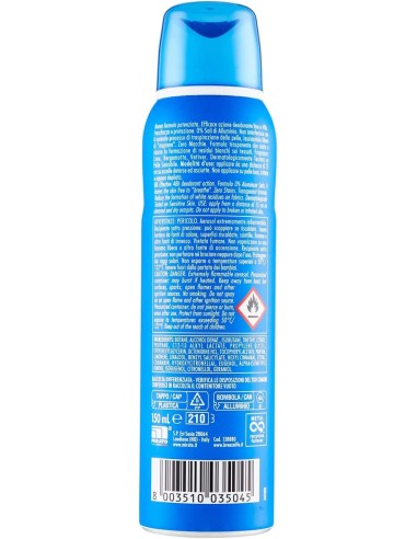 breeze deodorante spray - 150ml - sporting - lime e vetiver - zero macchie: tuttocasashop.it: igiene e cura della persona