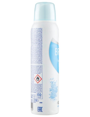 breeze deodorante spray - 150ml - freschezza talcata - zero macchie: tuttocasashop.it: igiene e cura della persona