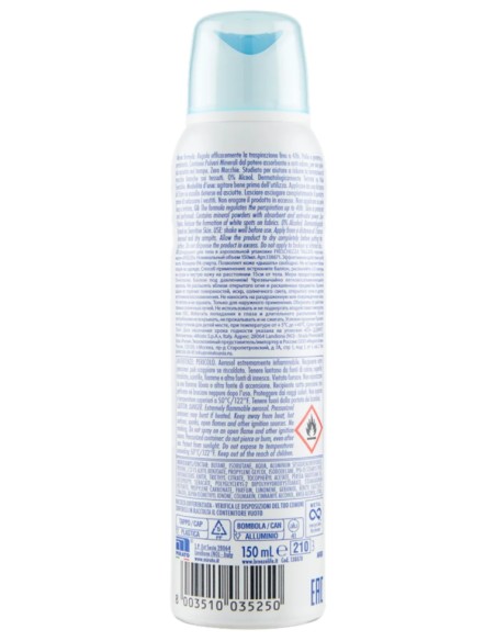 breeze deodorante spray - 150ml - freschezza talcata - zero macchie: tuttocasashop.it: igiene e cura della persona
