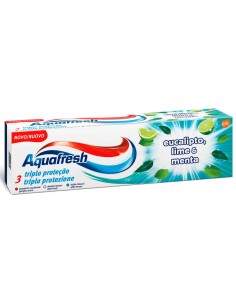 aquafresh dentifricio 75ml - tripla protezione - eucalipto lime & menta: tuttocasashop.it: igiene e cura della persona