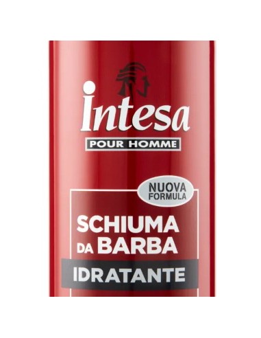 intesa pour homme schiuma da barba - 300ml - idratante - con olio di avocado: tuttocasashop.it: igiene e cura della persona