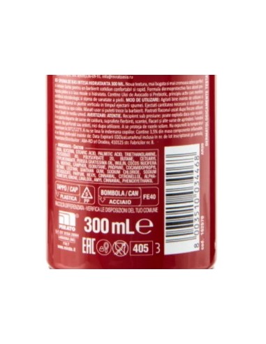 intesa pour homme schiuma da barba - 300ml - idratante - con olio di avocado: tuttocasashop.it: igiene e cura della persona