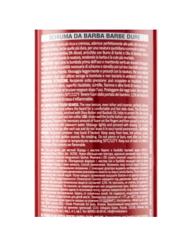 intesa pour homme schiuma da barba - 300ml - barbe dure - burro di karite': tuttocasashop.it: igiene e cura della persona