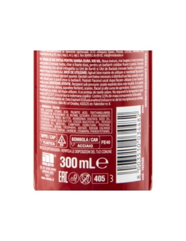 intesa pour homme schiuma da barba - 300ml - barbe dure - burro di karite': tuttocasashop.it: igiene e cura della persona