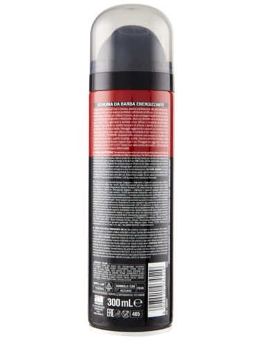 intesa pour homme schiuma da barba - 300ml - energizzante - caffeina guarana: tuttocasashop.it: igiene e cura della persona
