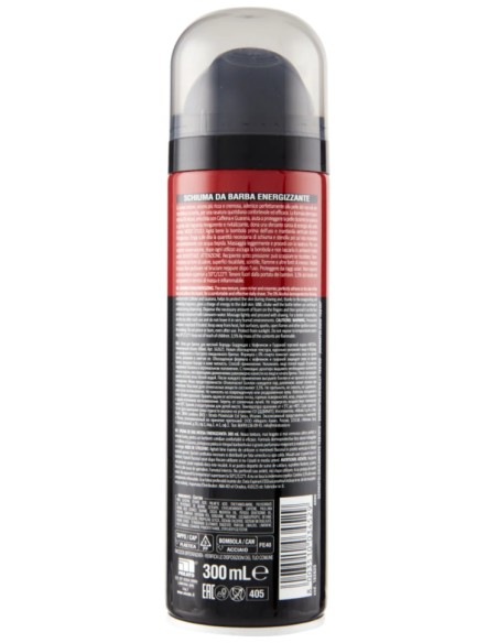 intesa pour homme schiuma da barba - 300ml - energizzante - caffeina guarana: tuttocasashop.it: igiene e cura della persona