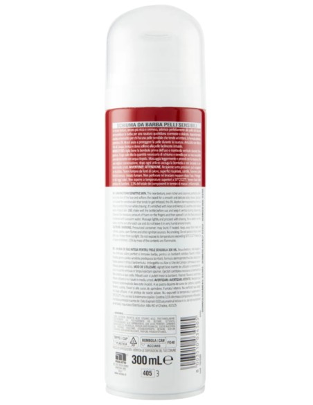 intesa pour homme schiuma da barba - 300ml - pelli  sensibili - aloe canapa: tuttocasashop.it: igiene e cura della persona