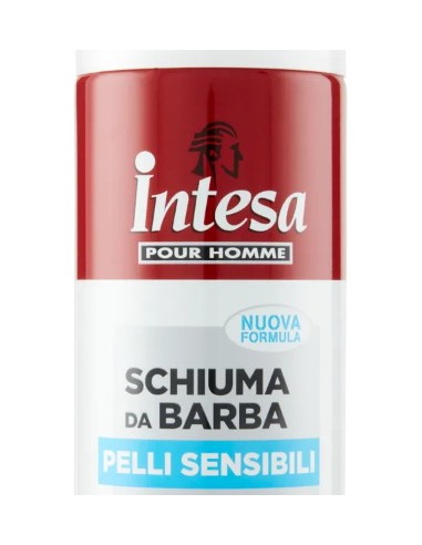 intesa pour homme schiuma da barba - 300ml - pelli  sensibili - aloe canapa: tuttocasashop.it: igiene e cura della persona