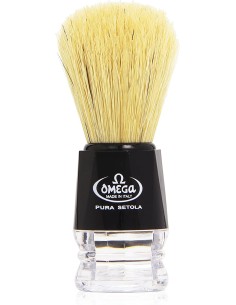 omega pennello da barba - art 10019 - made in italy: tuttocasashop.it: igiene e cura della persona