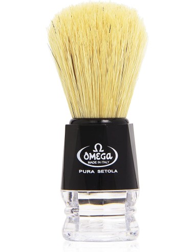 omega pennello da barba - art 10019 - made in italy: tuttocasashop.it: igiene e cura della persona