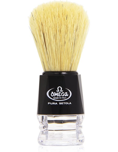 omega pennello da barba - art 10019 - made in italy: tuttocasashop.it: igiene e cura della persona