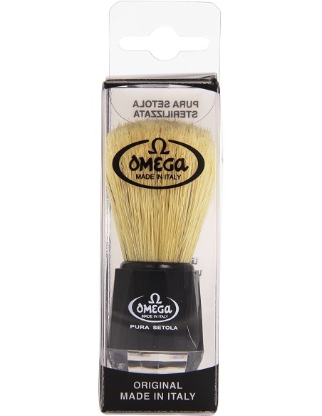omega pennello da barba - art 10019 - made in italy: tuttocasashop.it: igiene e cura della persona