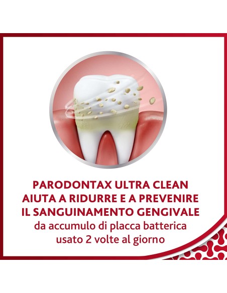 parodontax dentifricio - 75ml - ultra clean: tuttocasashop.it: igiene e cura della persona