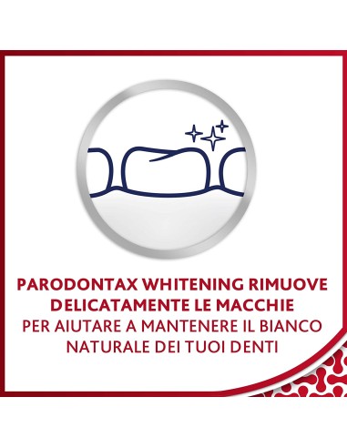 parodontax dentifricio - 75ml - whitening: tuttocasashop.it: igiene e cura della persona