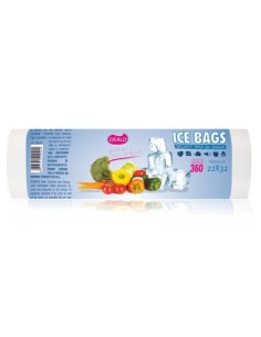 dealo sacchi gelo 22x32cm misura media s360 - per frigo o congelatore: tuttocasashop.it: carta & monouso