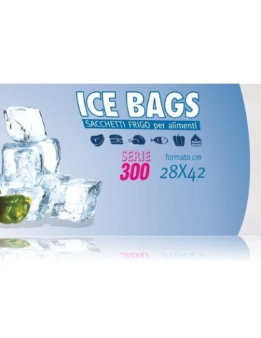 dealo sacchi gelo 28x42cm misura grande s300 - per frigo o congelatore: tuttocasashop.it: carta & monouso