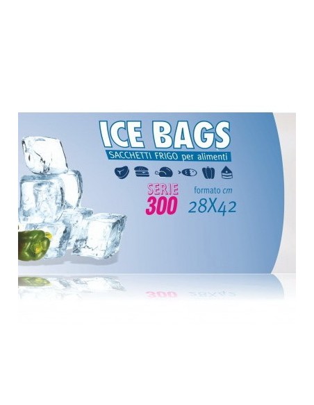 dealo sacchi gelo 28x42cm misura grande s300 - per frigo o congelatore: tuttocasashop.it: carta & monouso