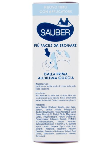 sauber deodorante in crema - 35ml - deo care - efficacia 7 giorni: tuttocasashop.it: igiene e cura della persona