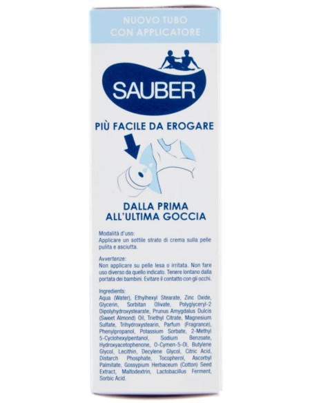 sauber deodorante in crema - 35ml - deo care - efficacia 7 giorni: tuttocasashop.it: igiene e cura della persona