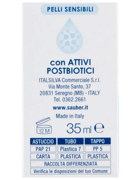 sauber deodorante in crema - 35ml - deo care - efficacia 7 giorni: tuttocasashop.it: igiene e cura della persona