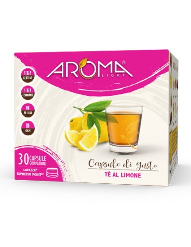 aroma light 30 capsule di gusto - te al limone - per lavazza espresso point: tuttocasashop.it: altro - bazar