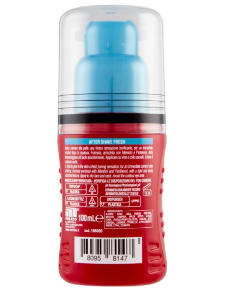 intesa pour homme after shave dopobarba - 100ml - fresh - tonificante: tuttocasashop.it: igiene e cura della persona