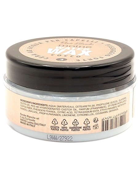 renee blanche moine water max cocco - 150ml - cera capelli fissaggio forte: tuttocasashop.it: igiene e cura della persona