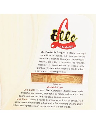 elle cera facile lavaincera pavimenti - 900ml - parquet - pavimenti in legno: tuttocasashop.it: pulizia e cura della casa