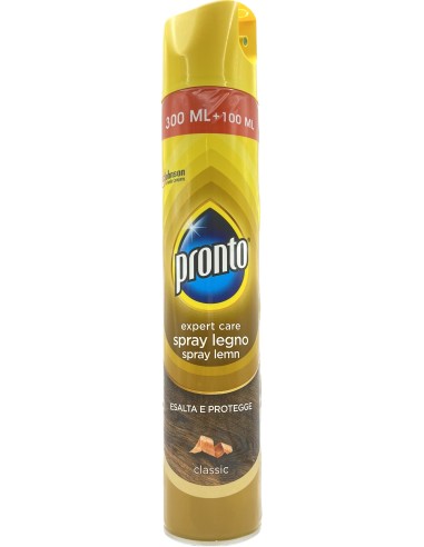 pronto detergente per legno e mobili - spray 400ml - classico: tuttocasashop.it: pulizia e cura della casa