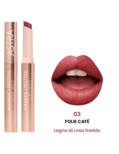astra madame lipstylo the mat - rossetto stylo effetto mat - 03 folie cafe': tuttocasashop.it: igiene e cura della persona