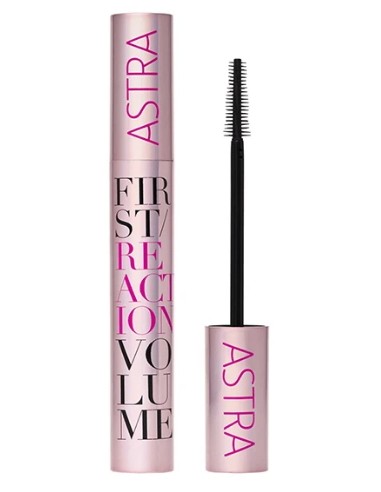 astra first reaction volume mascara - volumizzante a lunga durata - 01 nero: tuttocasashop.it: igiene e cura della persona