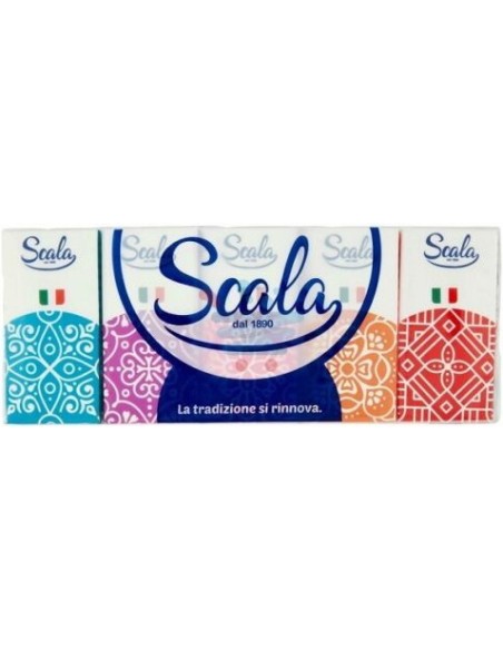 scala fazzolettini di carta da naso 4 veli - 10 pacchetti da 10 pezzi: tuttocasashop.it: carta & monouso