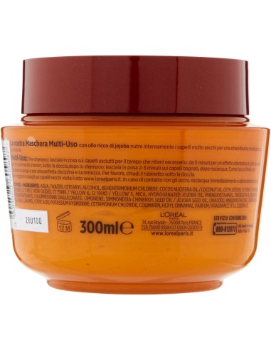 elvive maschera per capelli - 300ml - olio straordinario di jojoba: tuttocasashop.it: igiene e cura della persona