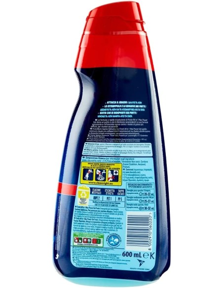 finish power gel detersivo lavastoviglie - 600ml 30 lavaggi - fresh: tuttocasashop.it: pulizia e cura della casa