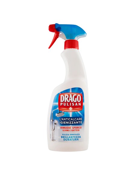 drago pulisan detergente anticalcare igienizzante spray - 600ml: tuttocasashop.it: pulizia e cura della casa