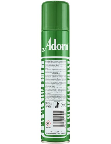 adorn lacca per capelli spray - 200ml - fissaggio forte: tuttocasashop.it: igiene e cura della persona