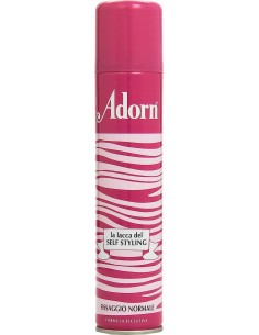 adorn lacca per capelli spray - 200ml - fissaggio normale: tuttocasashop.it: igiene e cura della persona