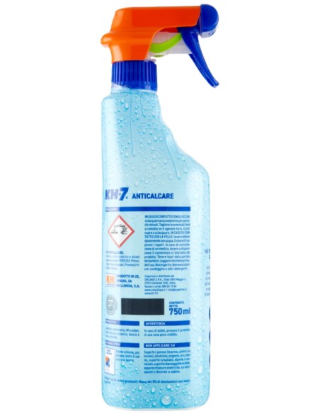 kh7 spray professionale - 750ml - anticalcare - disincrosta e fa brillare: tuttocasashop.it: pulizia e cura della casa