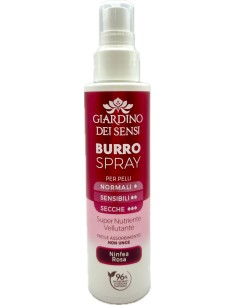 giardino dei sensi burro corpo spray - 150ml - ninfea rosa: tuttocasashop.it: igiene e cura della persona