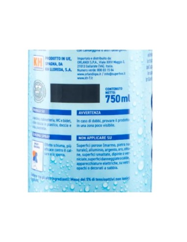 kh7 spray professionale - 750ml - anticalcare - disincrosta e fa brillare: tuttocasashop.it: pulizia e cura della casa