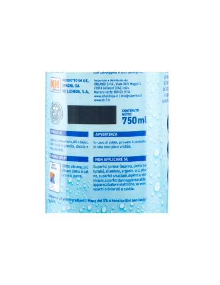 kh7 spray professionale - 750ml - anticalcare - disincrosta e fa brillare: tuttocasashop.it: pulizia e cura della casa