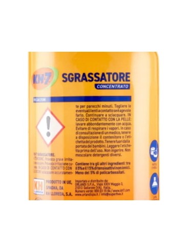 kh7 spray professionale - 750ml - super sgrassatore - multiuso: tuttocasashop.it: pulizia e cura della casa